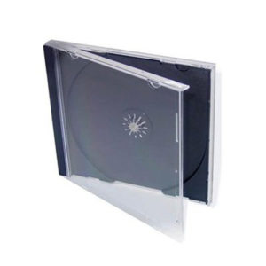 Jewel Box standard Tray nero per singolo CD . Possibilità di inserire copertina 12 X 12 cm e booklet 50 pagine.